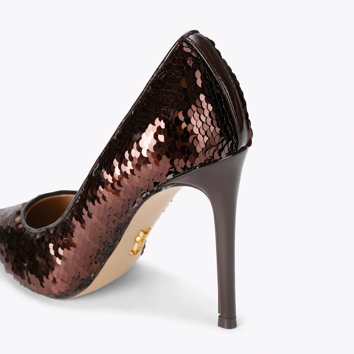 Thrive Dark Brown Sequin