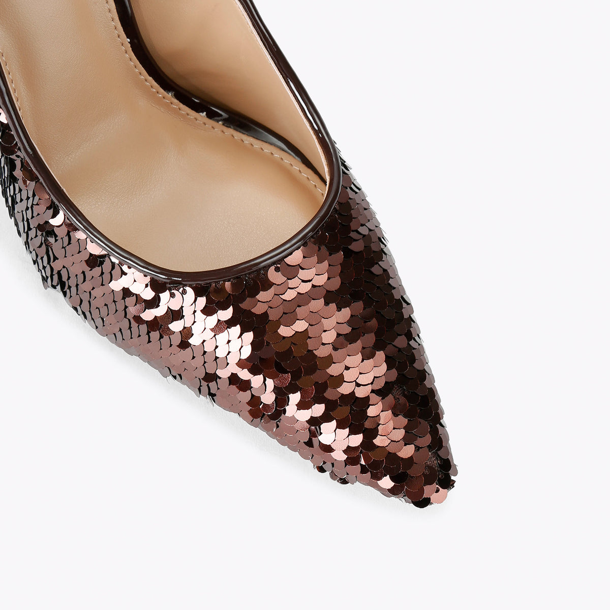 Thrive Dark Brown Sequin