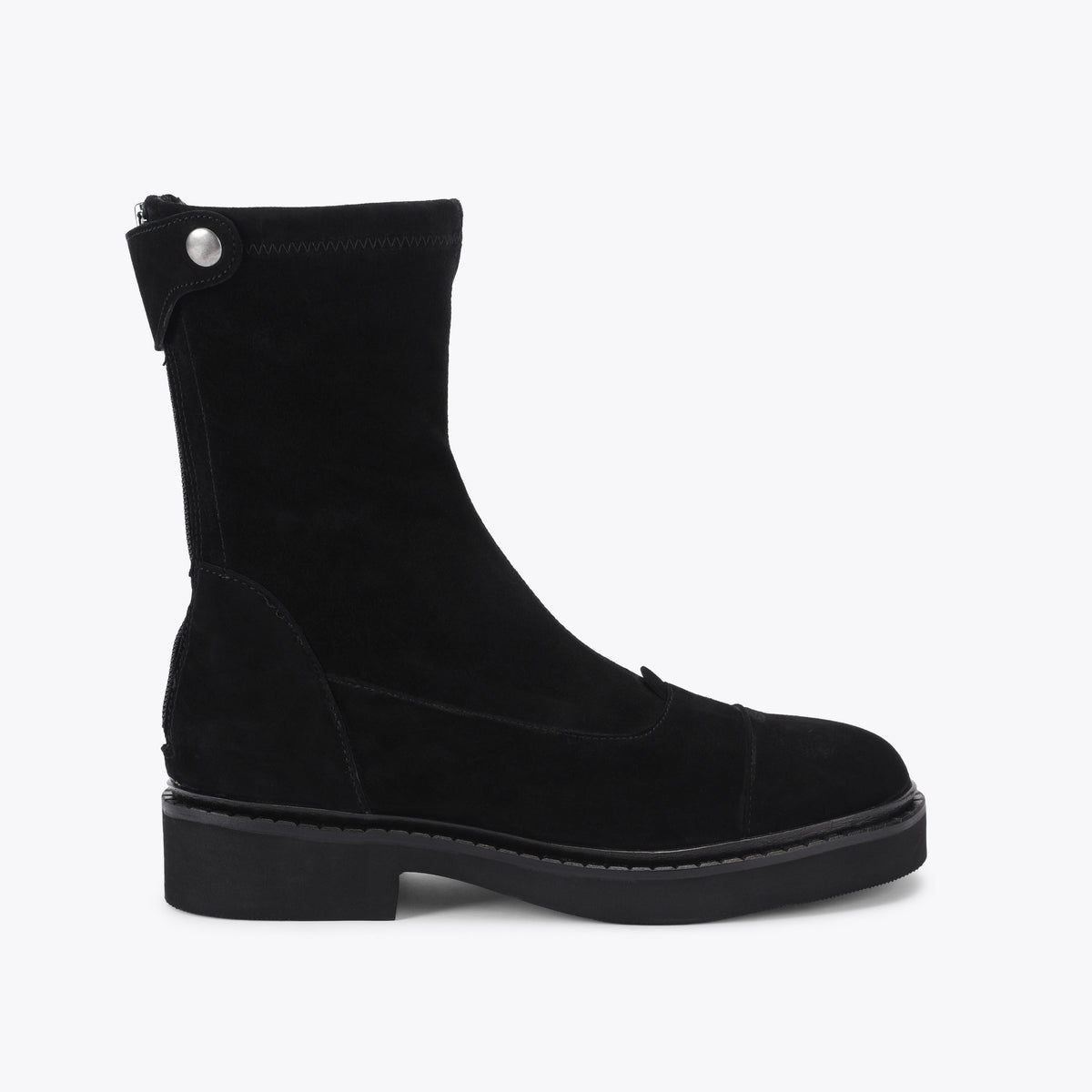 Myer Black Suede