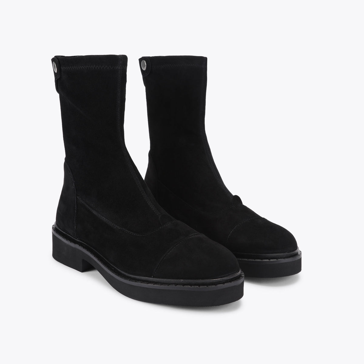 Myer Black Suede