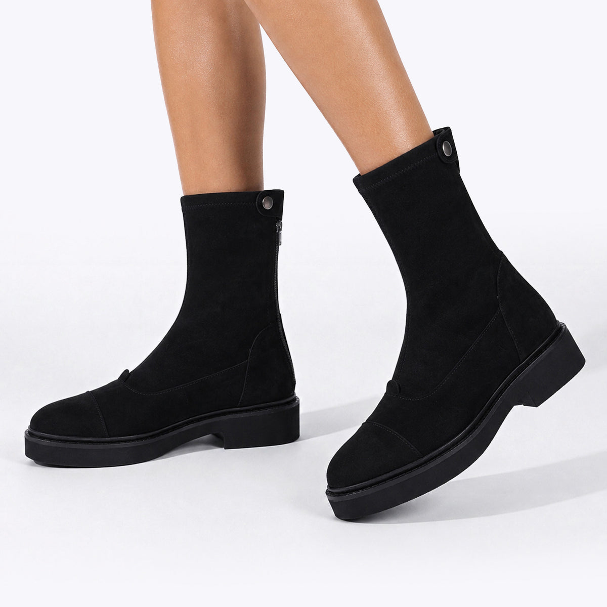 Myer Black Suede