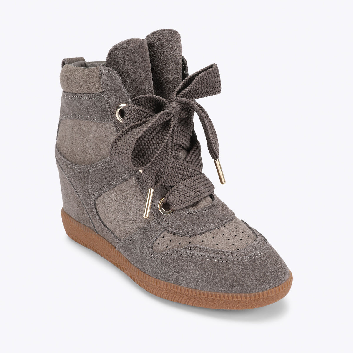 Mables Taupe Suede