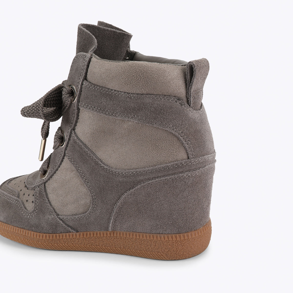 Mables Taupe Suede