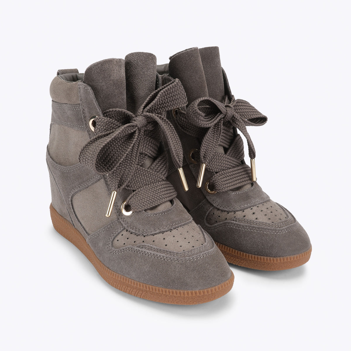Mables Taupe Suede