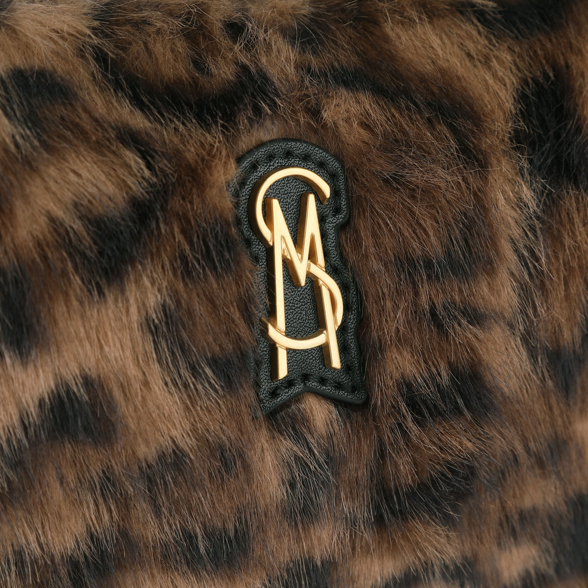 Fluffy Bag Leopard Print