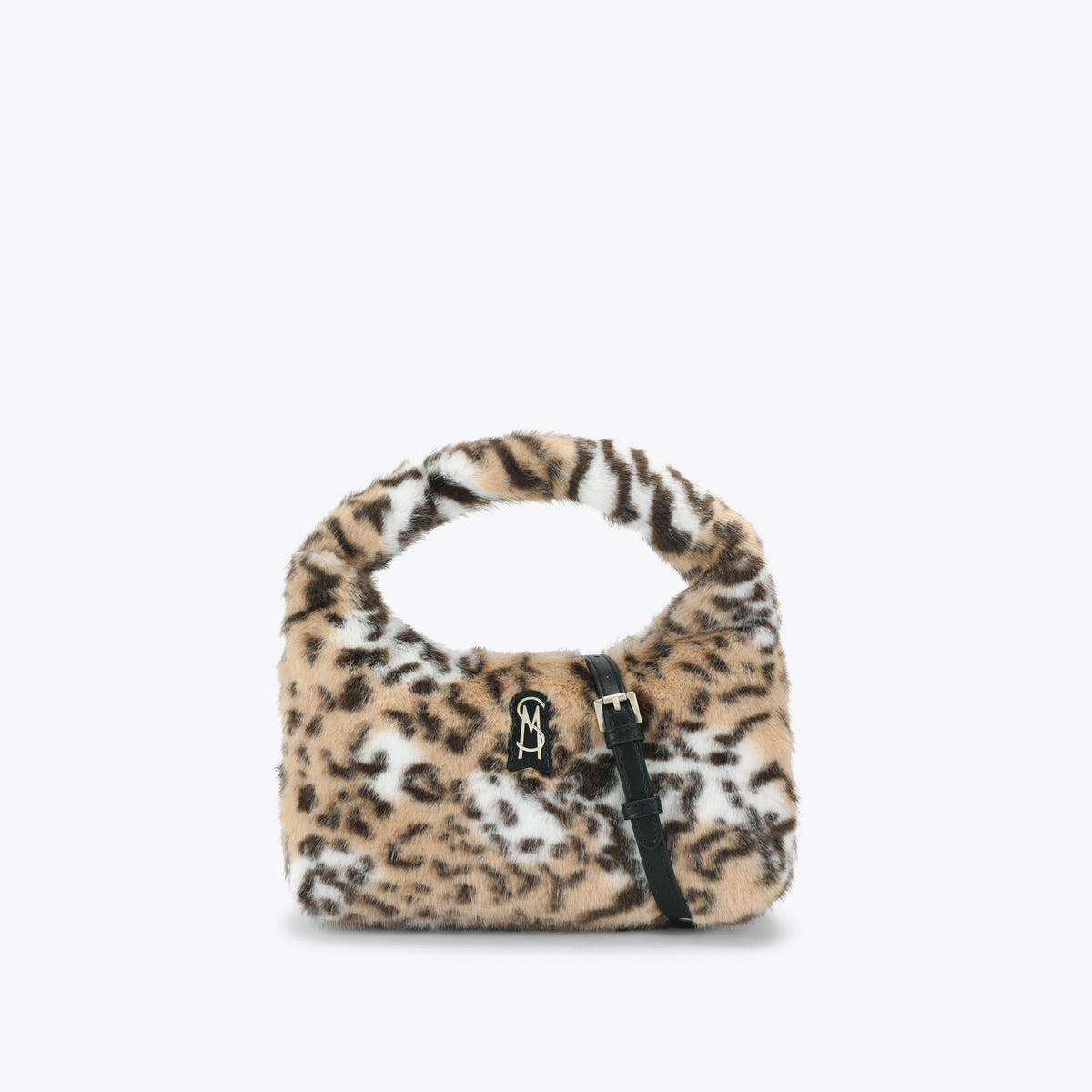 Fluffy Bag Brown Animal Print