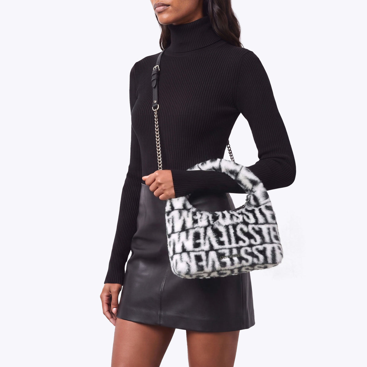 Fluffy Bag Black