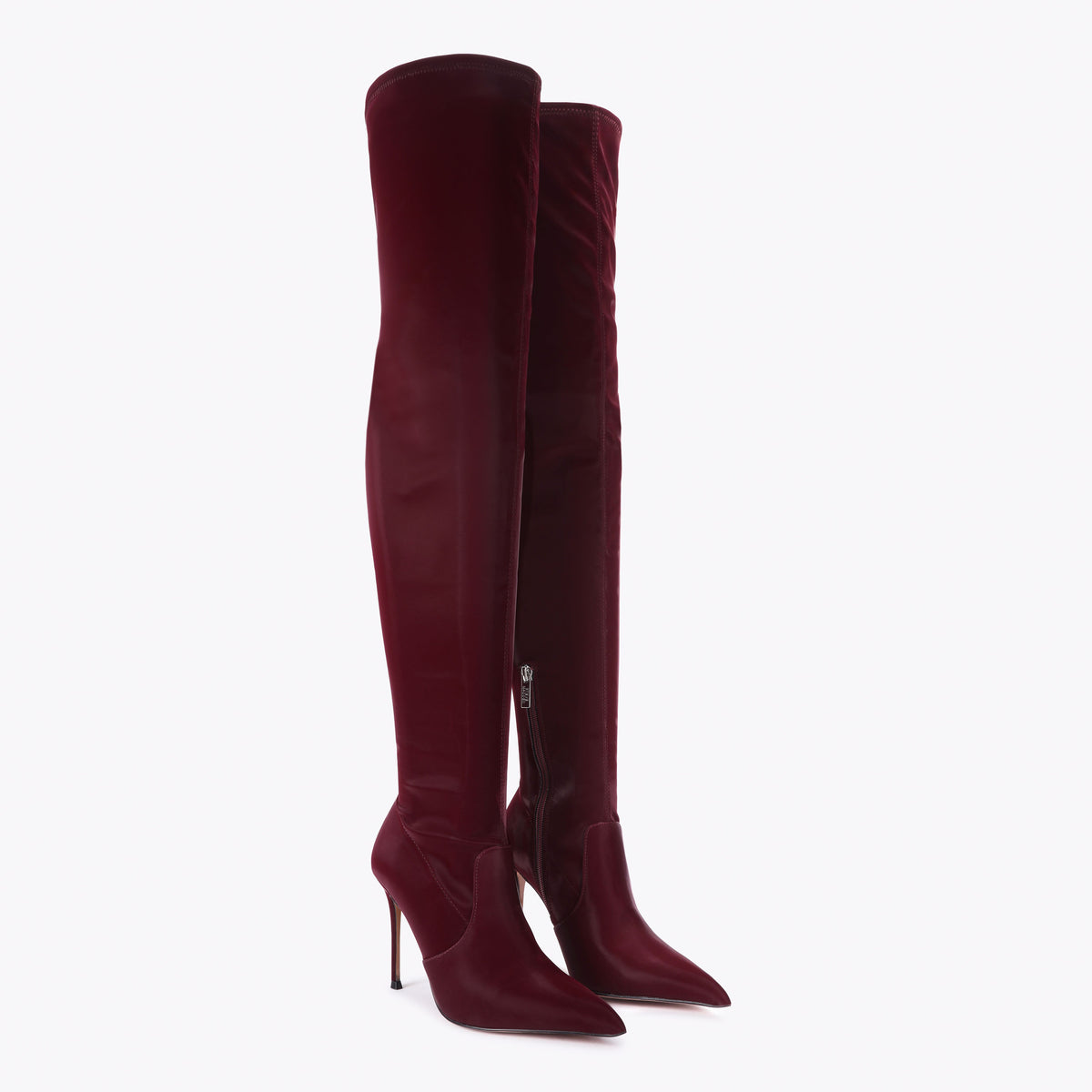Pegasus Dark Red Satin