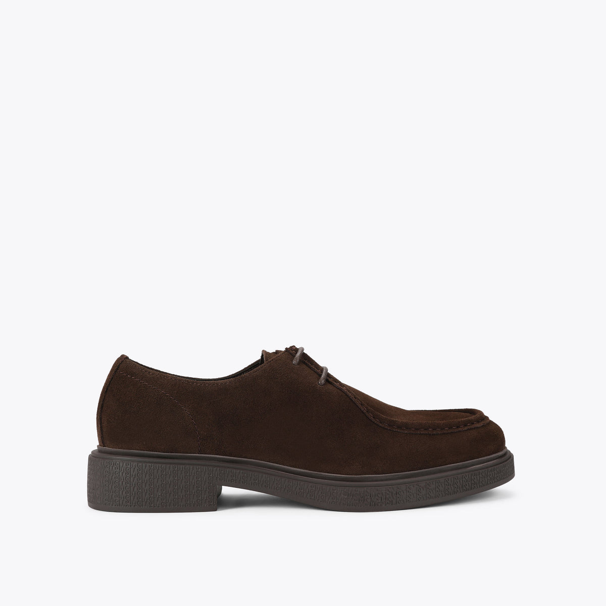 Brawson Dark Brown Suede