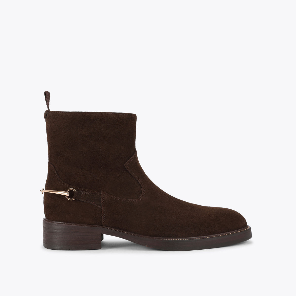 Apollo Dark Brown Suede