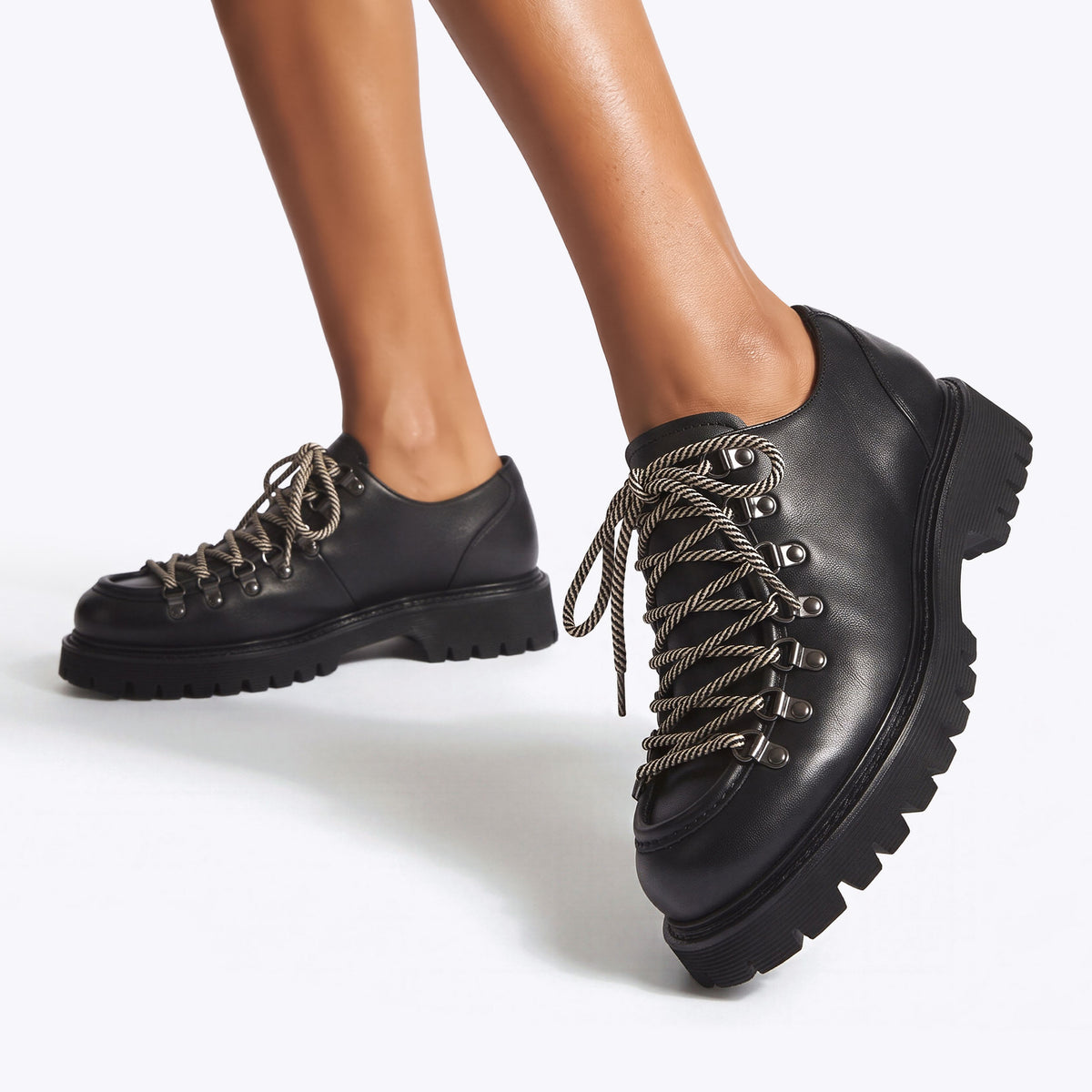 Campello Black Leather