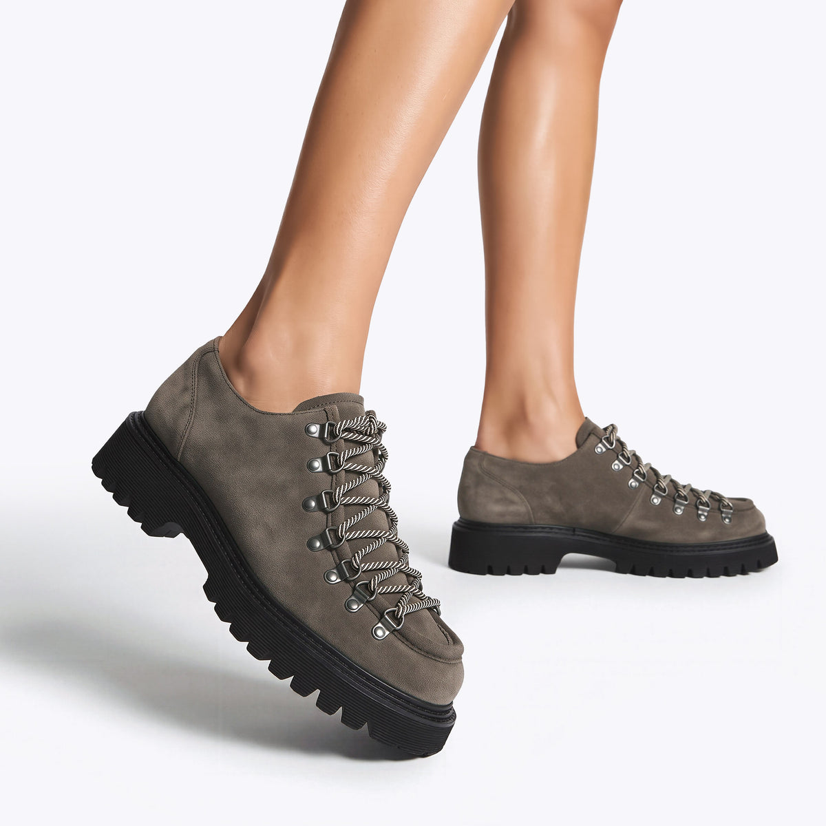 Campello Khaki Suede