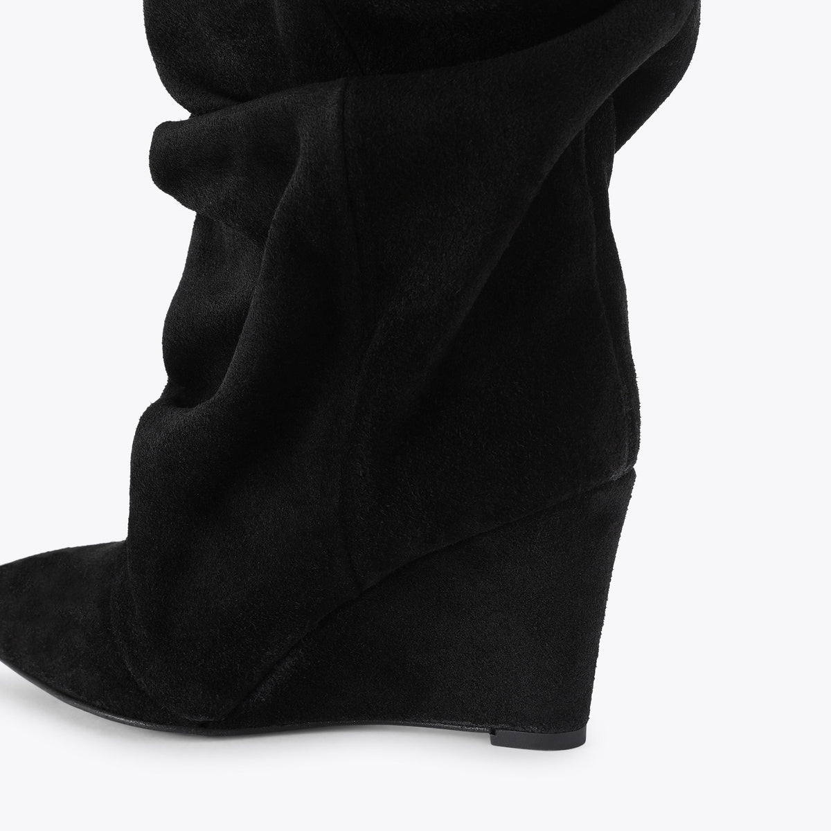 Rhys Black Suede
