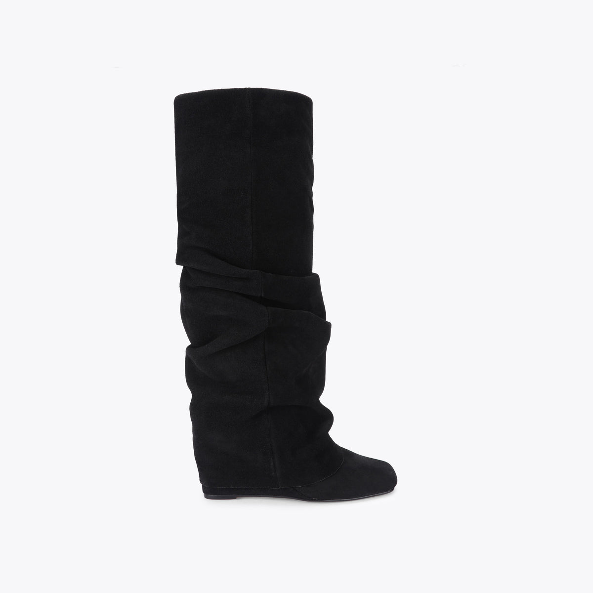Dashline Black Suede
