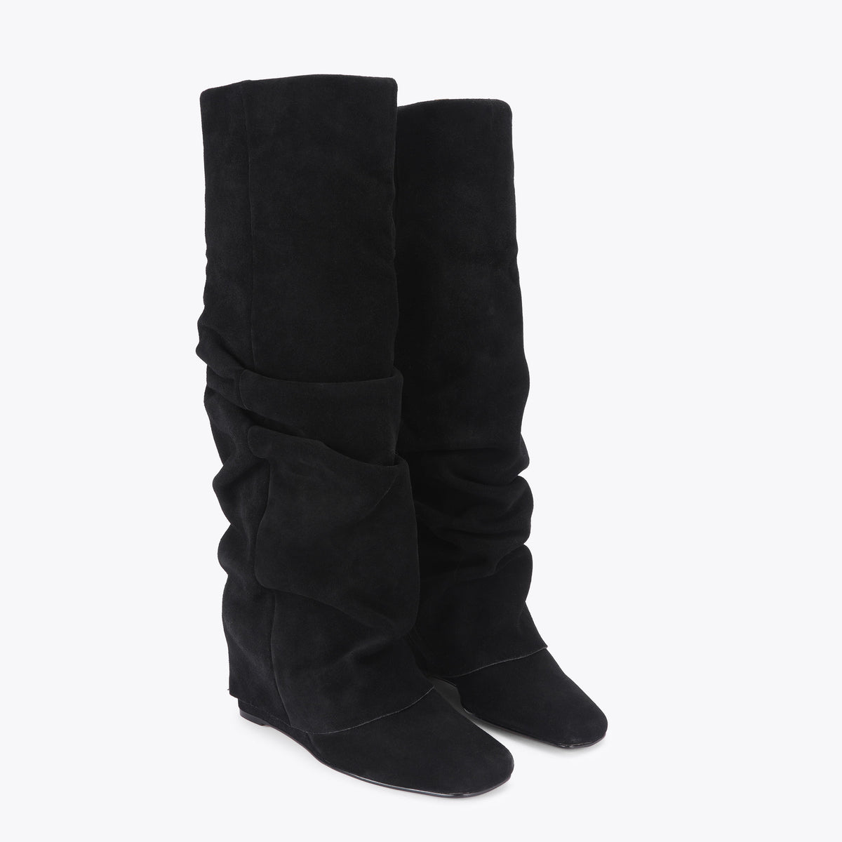 Dashline Black Suede