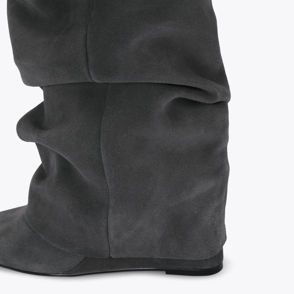 Dashline Grey Suede
