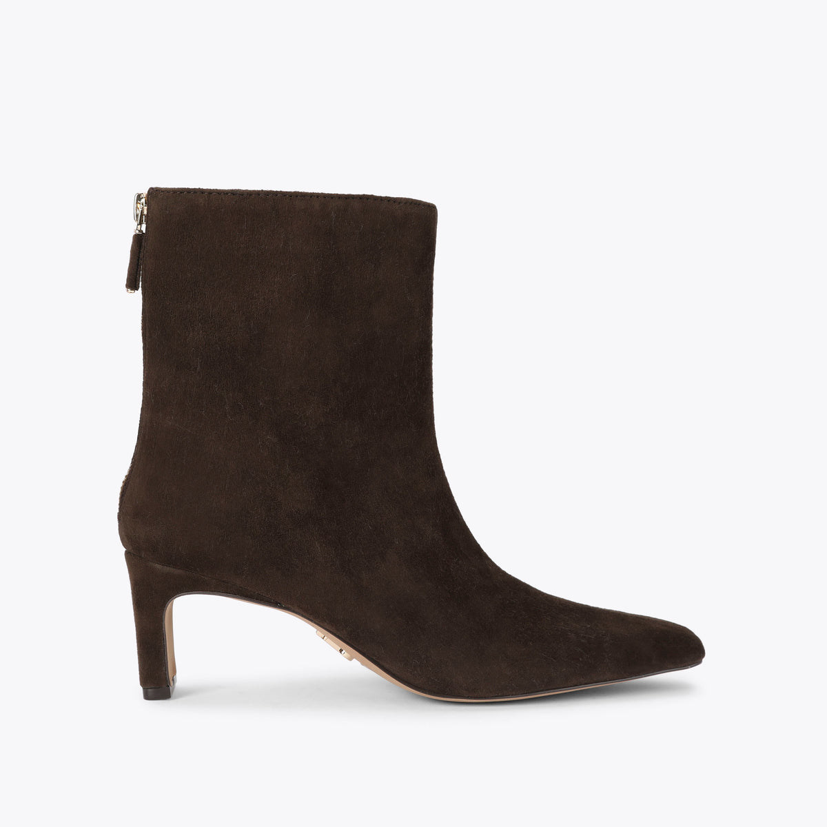 Jamiyah Dark Brown Suede