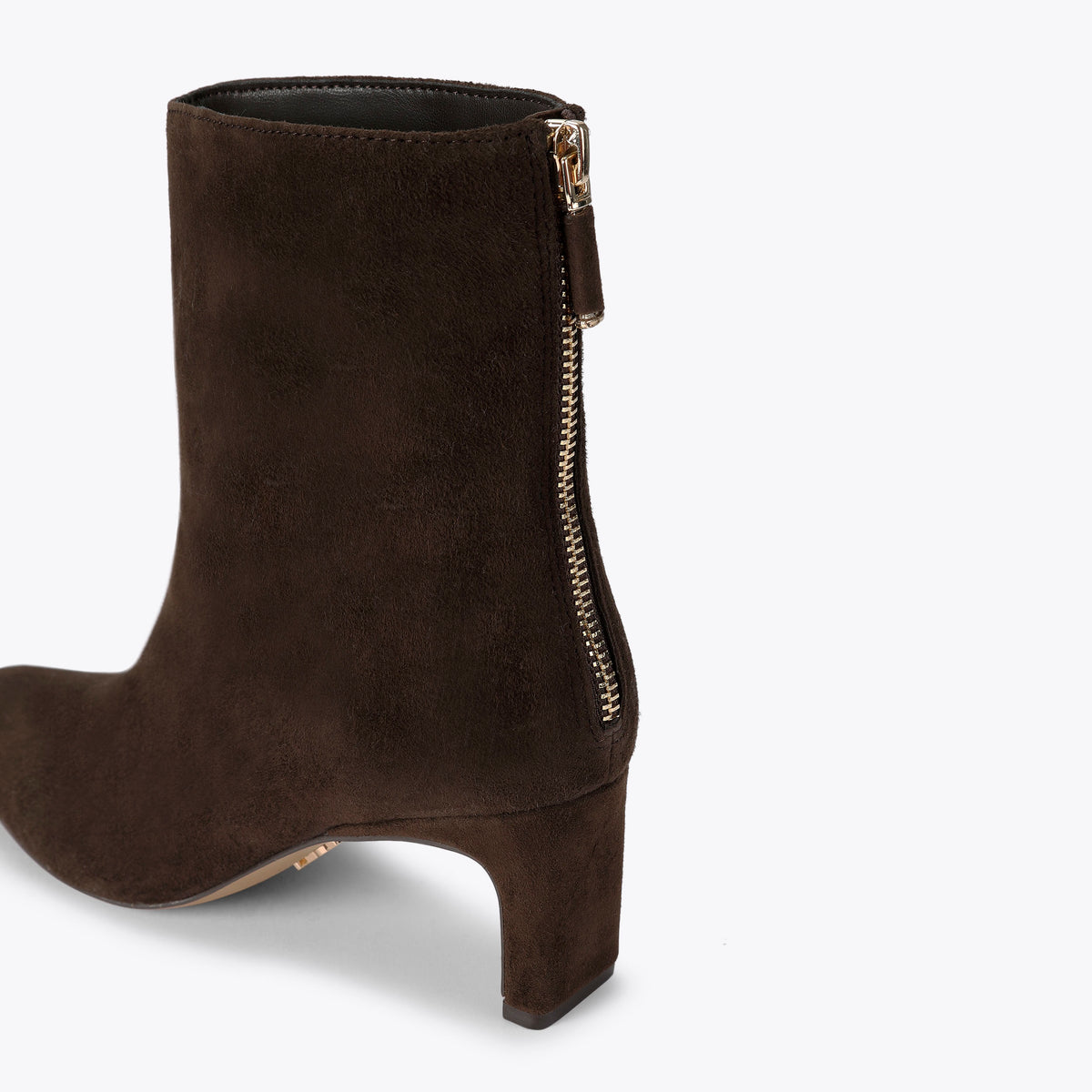 Jamiyah Dark Brown Suede