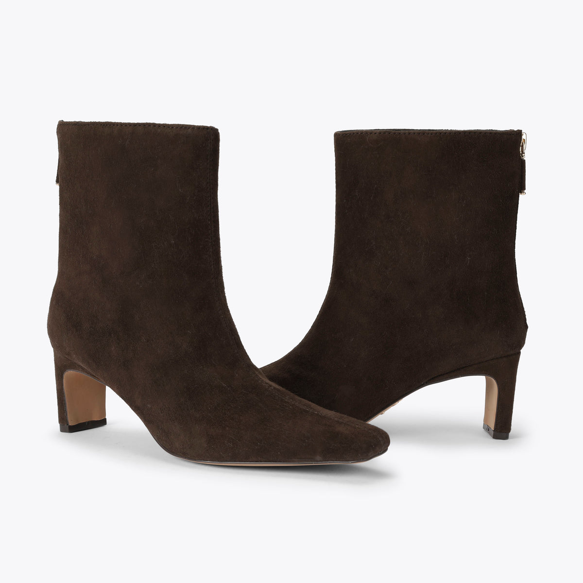 Jamiyah Dark Brown Suede