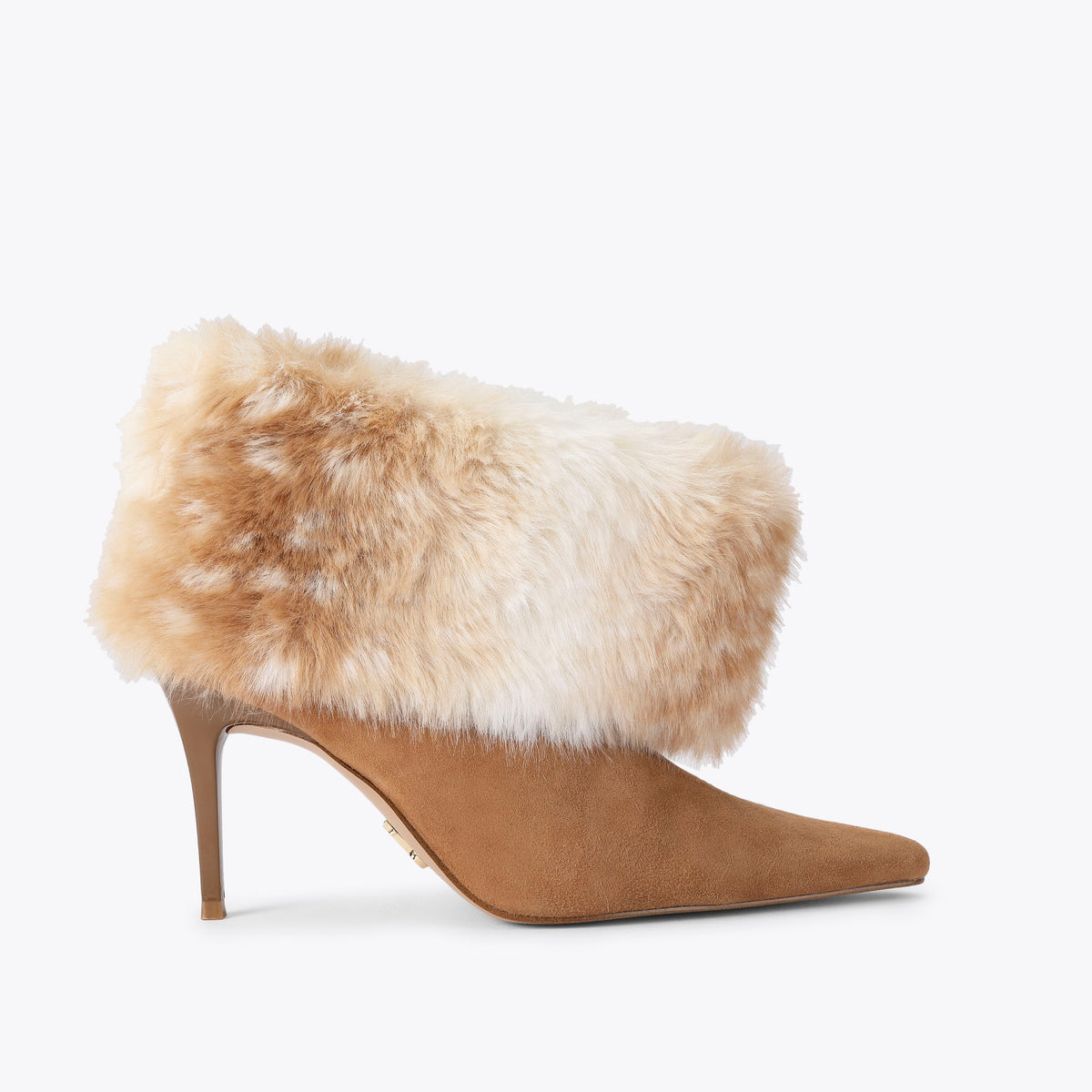 Enella Tan Suede Fur