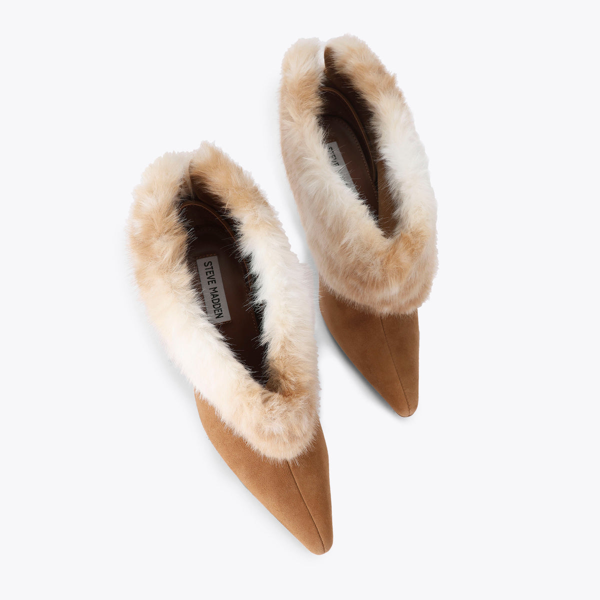 Enella Tan Suede Fur