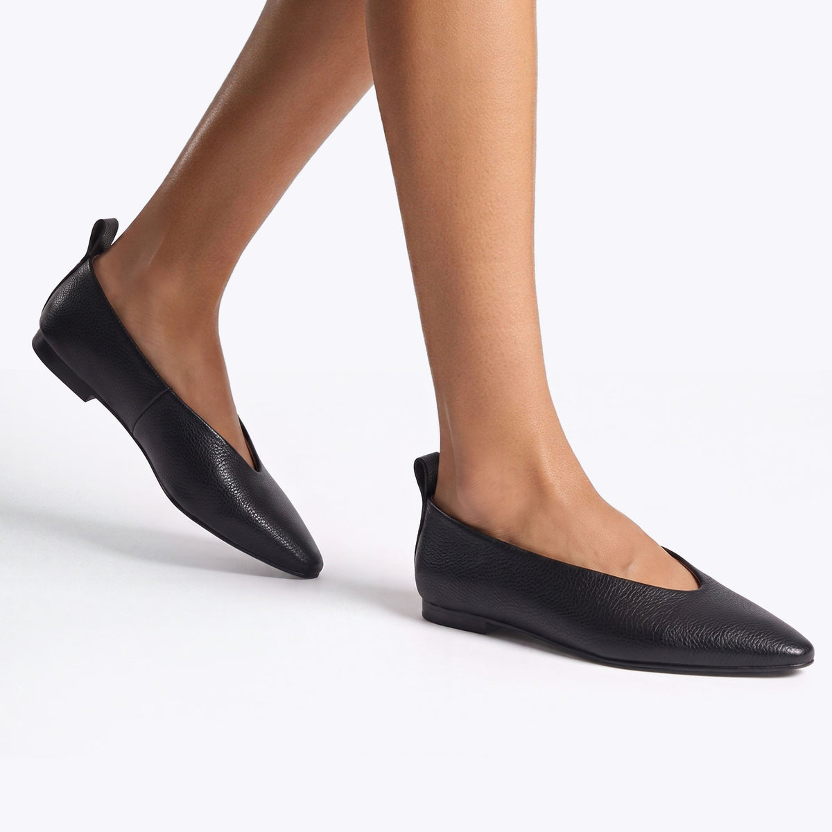 Swanky Black Leather