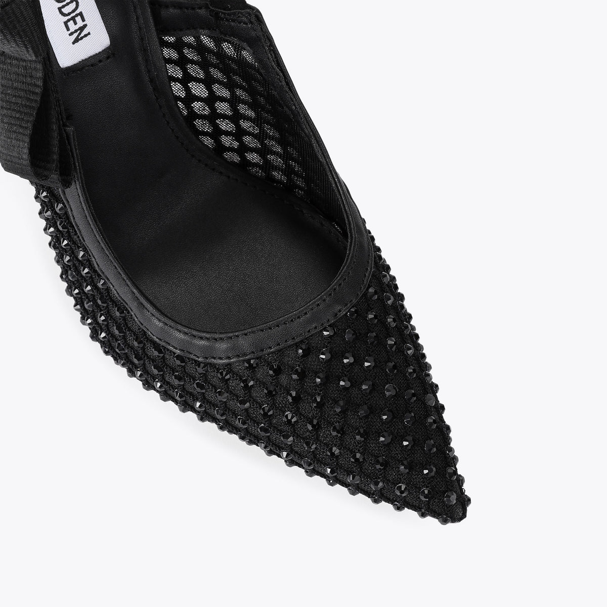 Brylie Black Mesh Rhinestone