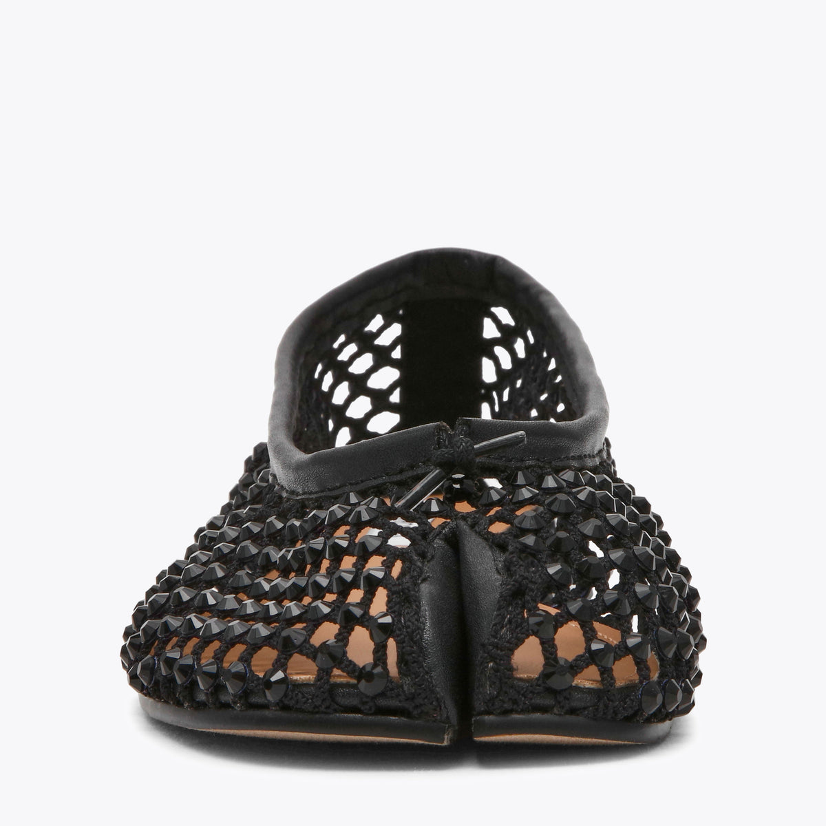 Calico Black Mesh Rhinestone