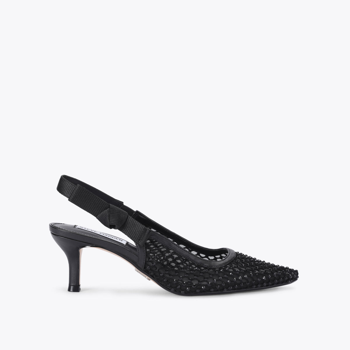 Ensemble Black Mesh Rhinestone