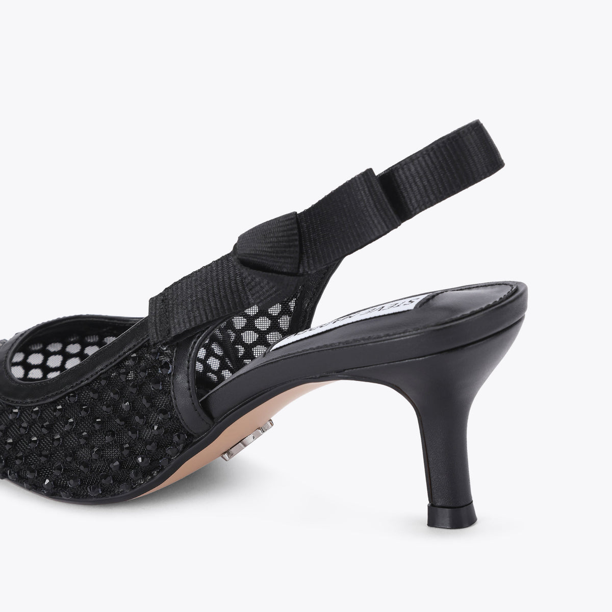 Ensemble Black Mesh Rhinestone