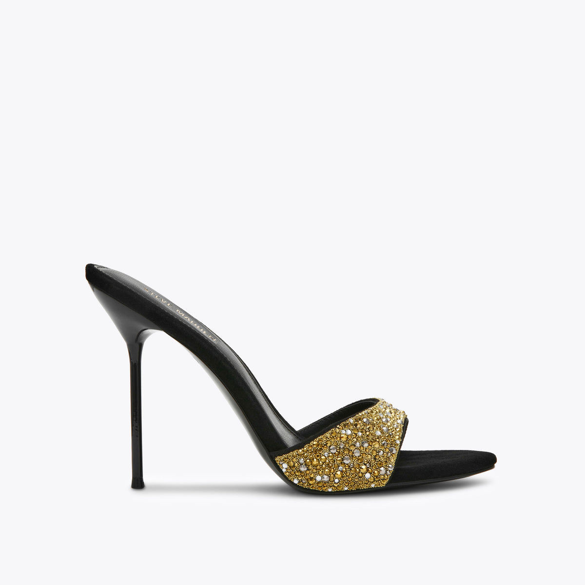 Davina Black Gold Rhinestone