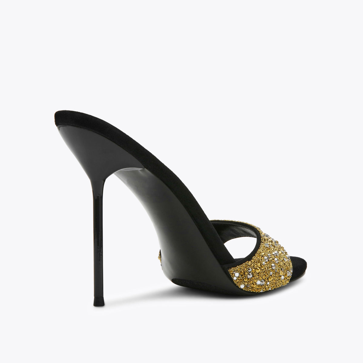 Davina Black Gold Rhinestone