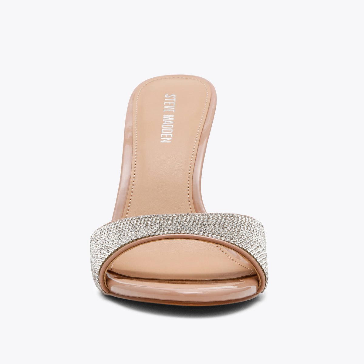 Davina Beige Silver Rhinestone