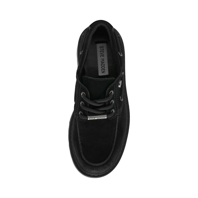 Oaklen Trainer BLACK SUED