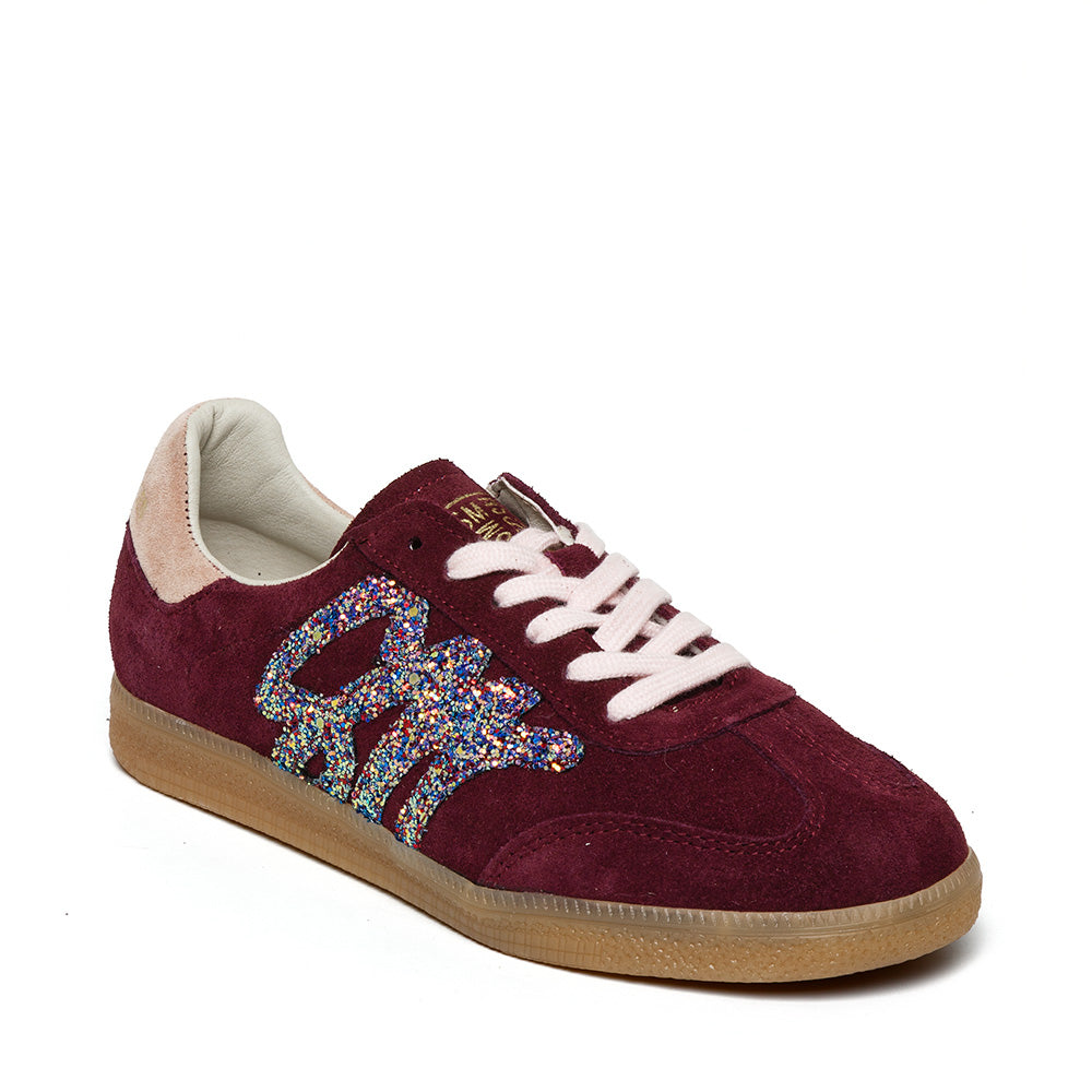 ELORA Trainer BURGUNDY MULTI