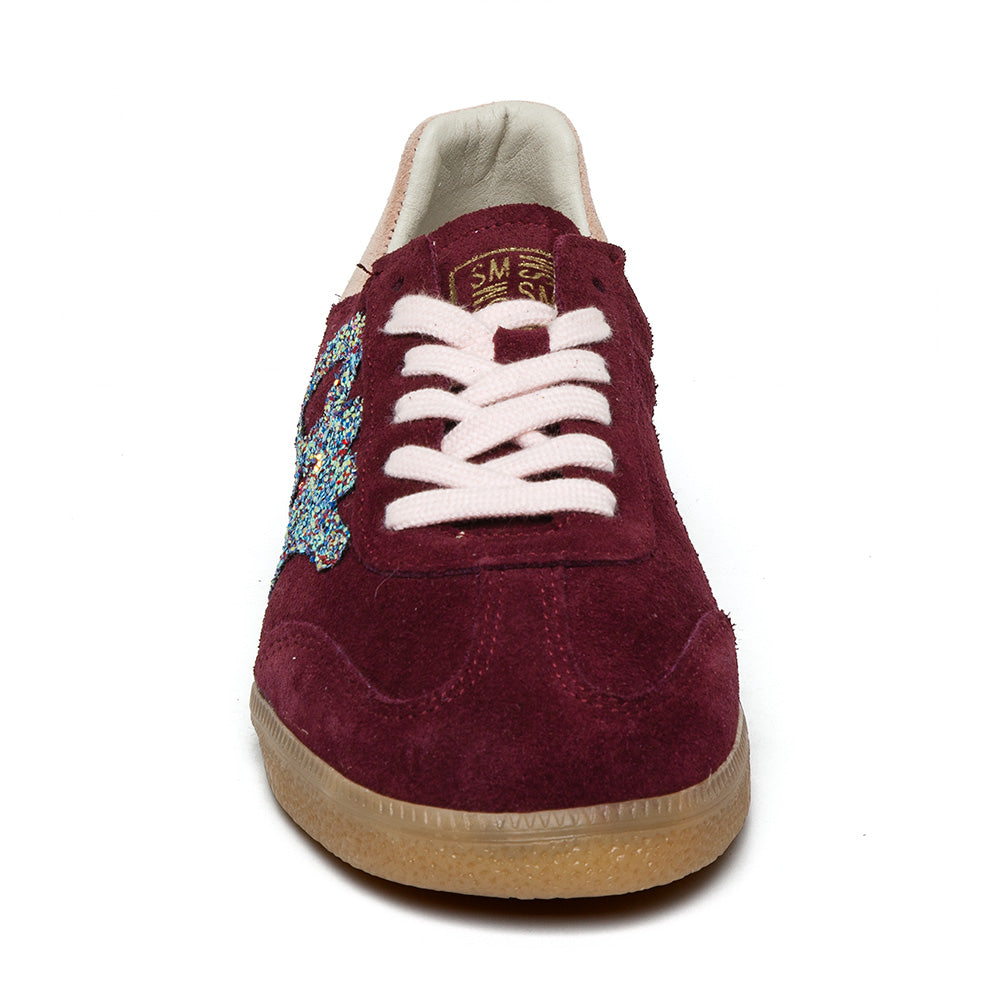 ELORA Trainer BURGUNDY MULTI
