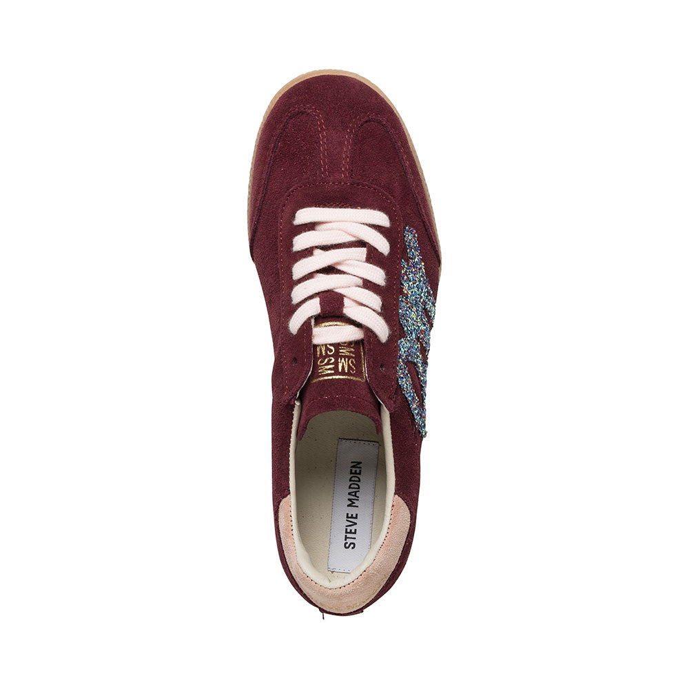 ELORA Trainer BURGUNDY MULTI