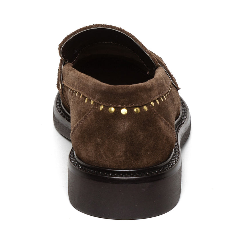 Harloe Flat Shoe BRN/GLD - view 4