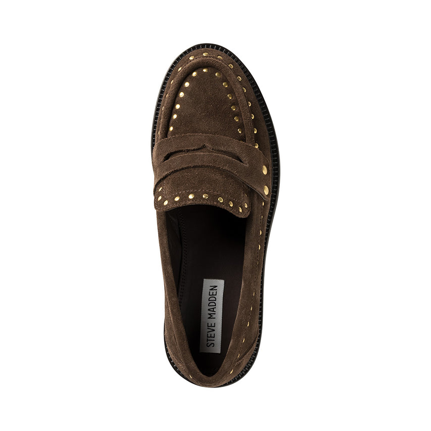 Harloe Flat Shoe BRN/GLD - view 5
