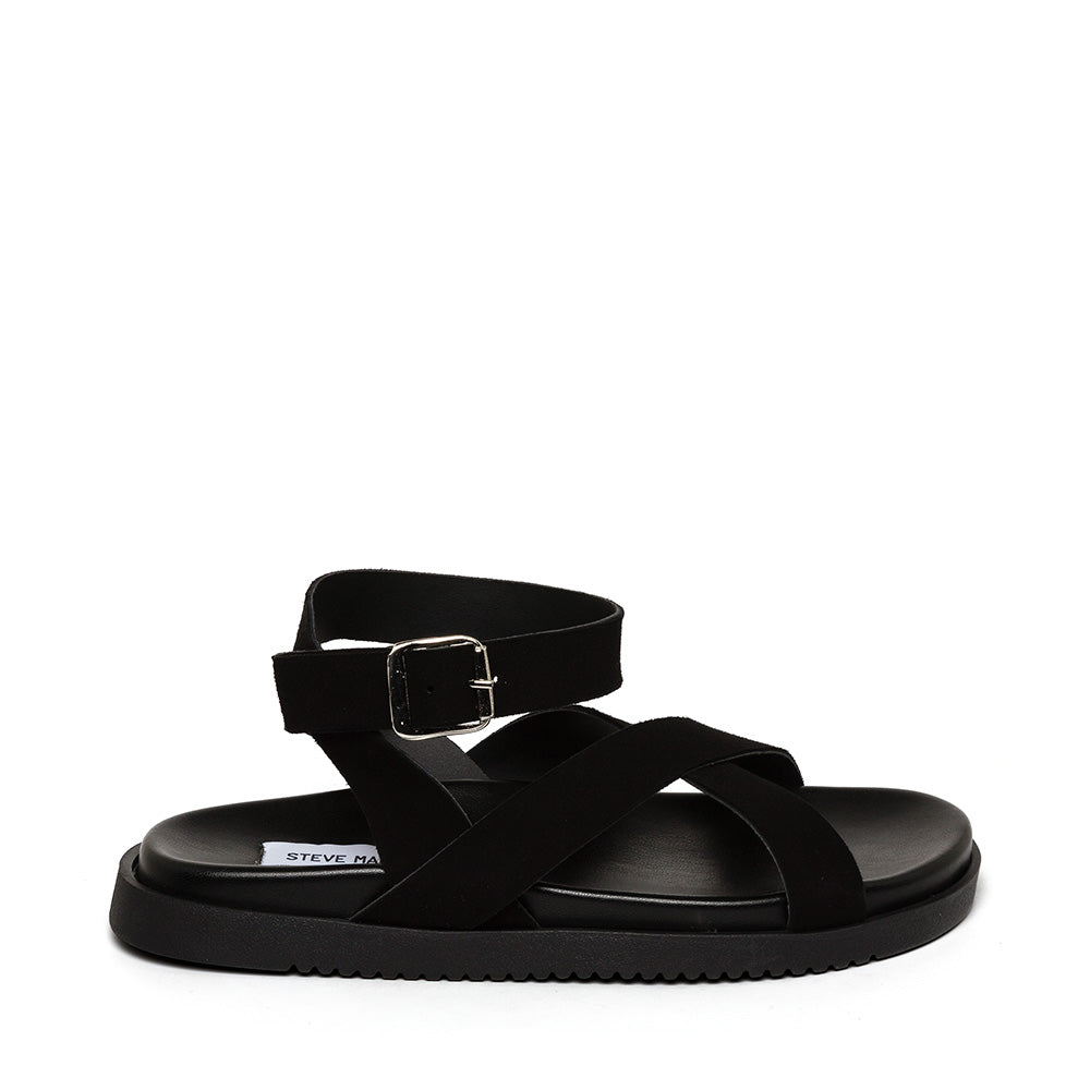 Mybestie-E Sandal BLACK SUEDE