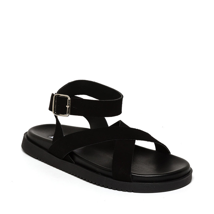 Mybestie-E Sandal BLACK SUEDE