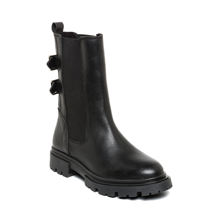 Ramy Bootie BLACK LEATHER - view 2