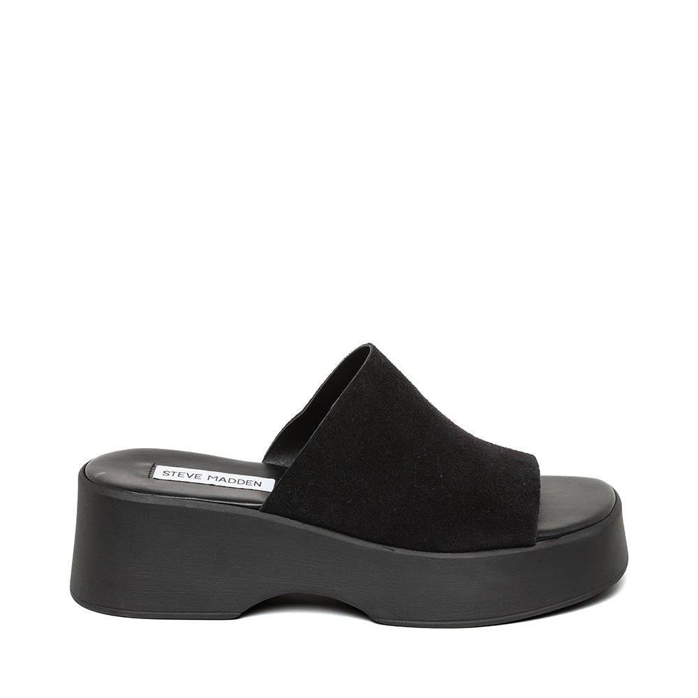 Slinky30 Sandal BLACK SUEDE