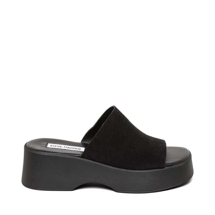 Slinky30 Sandal BLACK SUEDE