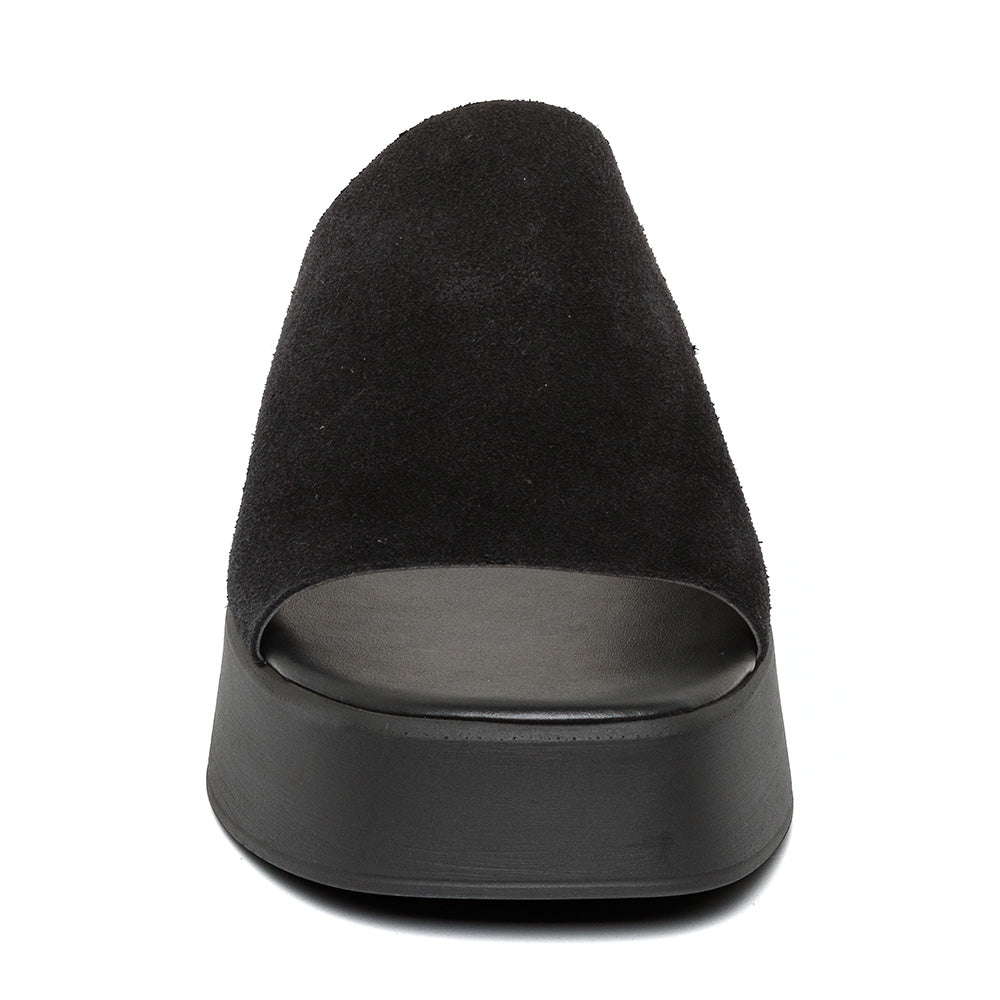 Slinky30 Sandal BLACK SUEDE