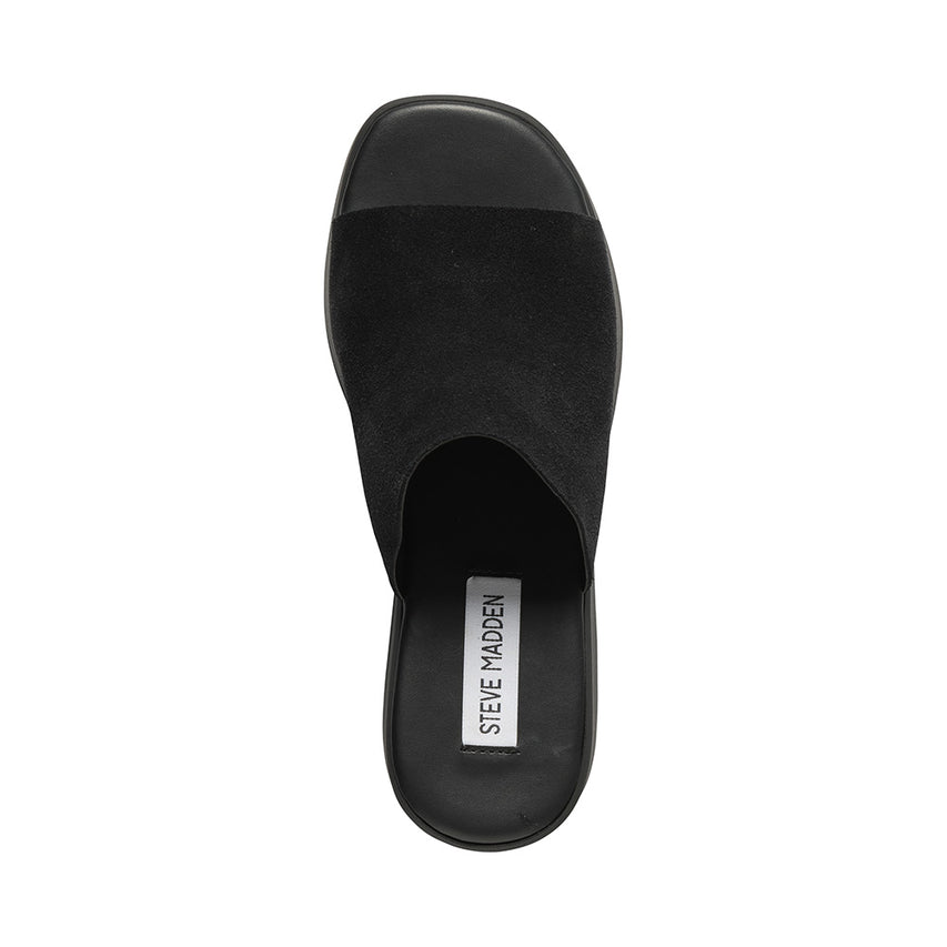 Slinky30 Sandal BLACK SUEDE