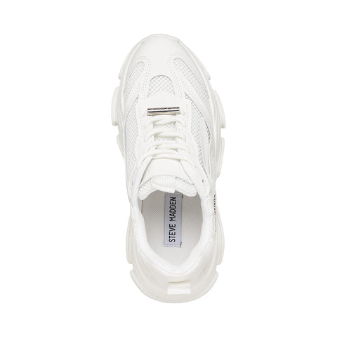 Steve madden lancer sneaker white online