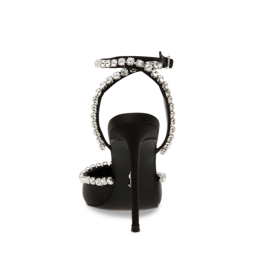 Vamper Pump BLACK SATIN