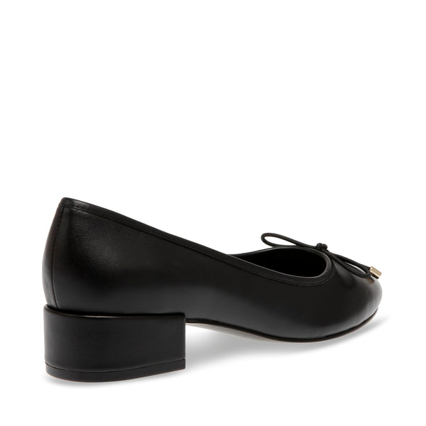 Cherish Ballerina BLACK LEATHER