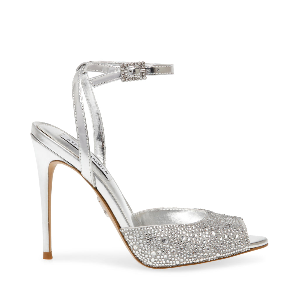 Steve madden clearance silver sparkly heels